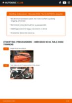 PDF med trinn for trinn-veiledning for bytte av Mitsubishi Lancer 7 Bryter Rattstamme