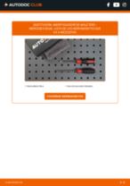 Cambiar Amortiguador De Maletero MERCEDES-BENZ B-CLASS: manual de taller