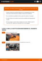 Cómo cambiar y ajustar Escobillas de parabrisas HONDA ACCORD: tutorial pdf