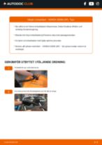 Montering Torkarbladsats HONDA S2000 (AP) - steg-för-steg-guide