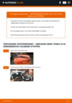 De professionele handleidingen voor Remblokken-vervanging in je Mercedes W414 1.6 (414.700)