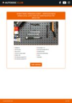DIY-manual til udskiftning af Bremseklodser i MERCEDES-BENZ VANEO