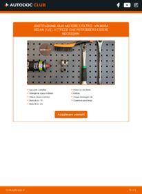 Sostituzione di Filtro Olio VW Bora 1j2 1.6