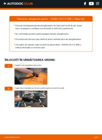 Cum să efectuați înlocuirea: Lamela stergator Honda CR-V IV 2.2 i-DTEC AWD (RE6)