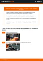 Guía de reparación paso a paso para Fiesta Mk5 Hatchback (JH1, JD1, JH3, JD3) 2005