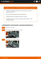 DIY-manual for utskifting av Vindusviskere i FORD TOURNEO CONNECT 2023
