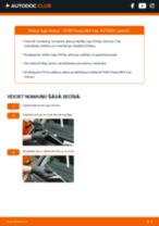 Fiesta Mk4 Hatchback (JAS, JBS) 1.4 i 16V Stikla tīrītāja slotiņa: kā nomainīt? Pakāpeniskas rokasgrāmatas