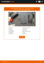 Online manual on changing Brake pad kit yourself on FORD FIESTA Box (J5_, J3_)