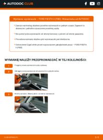 Jak wymienić Pióro wycieraczki Fiesta Mk2 Hatchback (FBD) 1.1
