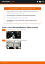 AUDI A3 Sportback (8PA) Jarrurumpu asennus - vaihe vaiheelta korjausohjeet