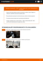 Profesjonalny poradnik wymiany produktu Pióro wycieraczki w Twoim samochodzie Seat Cordoba 6K1 1.9 TDI