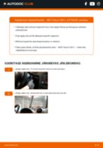 Samm-sammuline PDF-juhend SEAT IBIZA II (6K1) Pesurikumm asendamise kohta