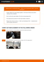 Changing Wiper Blades SEAT LEON: workshop manual