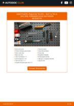 Manual online sobre a substituição de Óleo do sistema hidráulico central em Seat Leon 1M