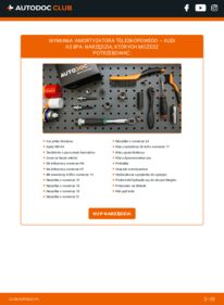 Jak wymienić Amortyzator A3 Sportback (8PA) 2.0 TDI 16V