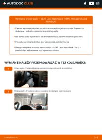 Jak wymienić Pióro wycieraczki Leon I Hatchback (1M1) 1.9 TDI