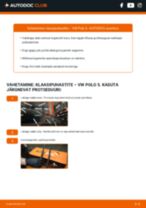 Samm-sammuline PDF-juhend Mitsubishi Pajero V60 Tahavaatepeegli Korpus asendamise kohta