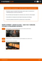 Le guide professionnel de remplacement pour Roulement de roue sur votre Audi 100 C1 Berline 1.6