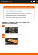 Instrukcja montażu Pióra wycieraczek w samochodzie AUDI 100