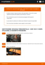 Сome cambiare Tergicristalli posteriore e anteriore AUDI 100 Coupe (C1): manuale online