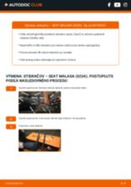 Profesionálny sprievodca výmenou súčiastky Palivový filter na tvojom aute SEAT MALAGA (023A) 1.2