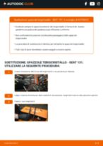 Cambiare Tergicristalli anteriore e posteriore SEAT 131 usando i nostri manuali di officina