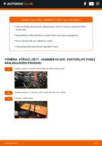přední a zadní Stěrače HUMMER H2 SUV | PDF průvodce na výměnu
