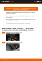 Remplacement de Contacteur de temoin d'usure des plaquettes de frein sur Skoda Superb 3v5 : trucs et astuces