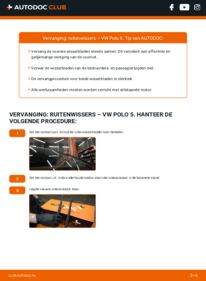 Vervanging uitvoeren: Ruitenwissers 1.6 TDI VW Polo 5 Sedan