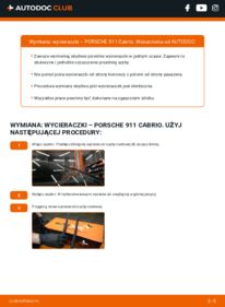 Jak wymienić Pióro wycieraczki 911 Cabrio 3.2 SC Carrera