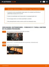 Vervangen: Ruitenwissers 3.0 SC Carrera Porsche 911 Targa