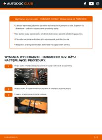 Jak wymienić Pióro wycieraczki H2 SUV 6.0 AWD