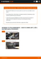 Zapoznaj się z naszymi poradnikami PDF o serwisowaniu i naprawie samochodu AUDI A5 Convertible (8F7)