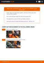 FIAT GRANDE PUNTO (199) change Wiper Blades front: guide pdf