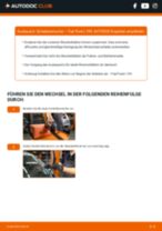 FIAT GRANDE PUNTO (199) Scheibenwischer hinten und vorne austauschen: Anweisung pdf