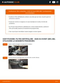 Come effettuare una sostituzione di Filtro Antipolline 2.0 TDI Audi A4 B8 Avant