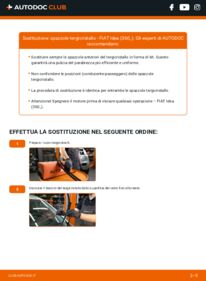Sostituzione di Tergicristalli Fiat Idea 350 1.4 16V