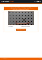 Kā nomainīt Salona filtrs FIAT DOBLO MPV (152, 263) - instrukcijas tiešsaistes