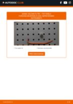 Mainīties FIAT DOBLO Box Body / Estate (263) Salona filtrs - soli-pa-solim pamācības PDF