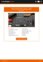 Manual online sobre a substituição de Óleo do sistema hidráulico central em Skoda Roomster Praktik