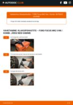 Käsiraamat PDF Focus Mk2 Van / Kombi 1.8 Flexifuel hoolduse kohta