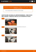 Manual online sobre el cambio de Escobilla limpiaparabrisas por su cuenta en FORD Focus Mk2 Kasten / Kombi