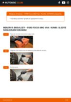 Priročnik PDF o vzdrževanju Focus Mk2 Van / Kombi 1.8 Flexifuel
