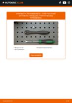 Samodzielna wymiana Filtr przeciwpyłkowy FORD - online instrukcje pdf