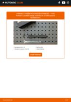 Podrobný PDF tutorial k výmene FORD TRANSIT COURIER Kombi Klinový rebrovaný remen