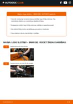 Mainīties BMW 1 Coupe (E82) Tālās gaismas luktura kvēlspuldze - soli-pa-solim pamācības PDF