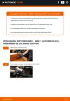 Hoe Achterruitwisser achter en vóór vervangen BMW 1 (E81) - handleiding online