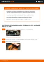 RENAULT CLIO Scheibenwischer hinten und vorne wechseln - DIY-Leitfaden
