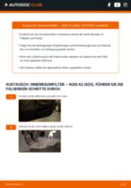 DIY-Anleitung zum Wechsel von Innenraumfilter Ihres AUDI A2