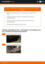 Výmena zadné Tlmič pruzenia SEAT PANDA: tutorial pdf